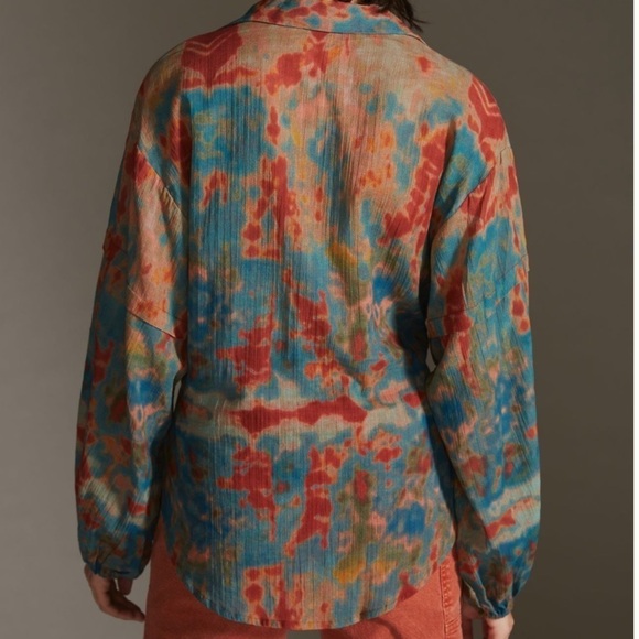 Mes Demoiselles Printed Cotton Motif Shirt - Size 10 - Picture 3 of 16